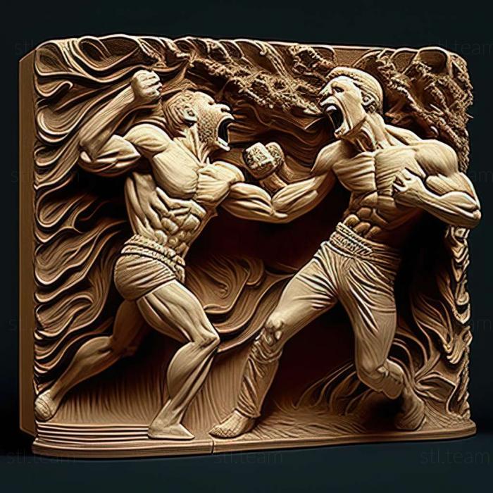 3D модель Short and To the Punch Roaring Freezing Punch Buoysel V (STL)